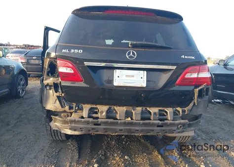 2012 Mercedes-Benz Ml 350 4Matic из США, поврежденный, VIN 4JGDA5HB3CA029939